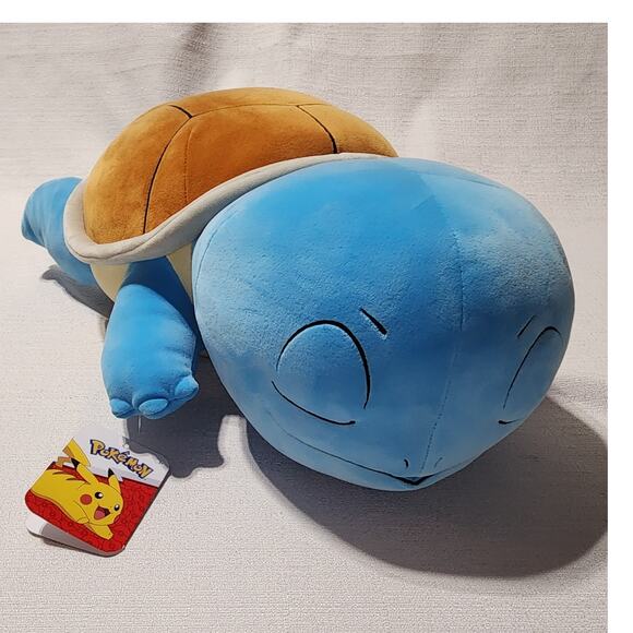 Pokemon Squirtle Kids' Plush Sleeping Buddy 18'' - Picture 1 of 9